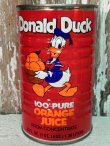 画像1: ct-140805-01 Donald Duck / 80's 100% Pure Orange Juice Can