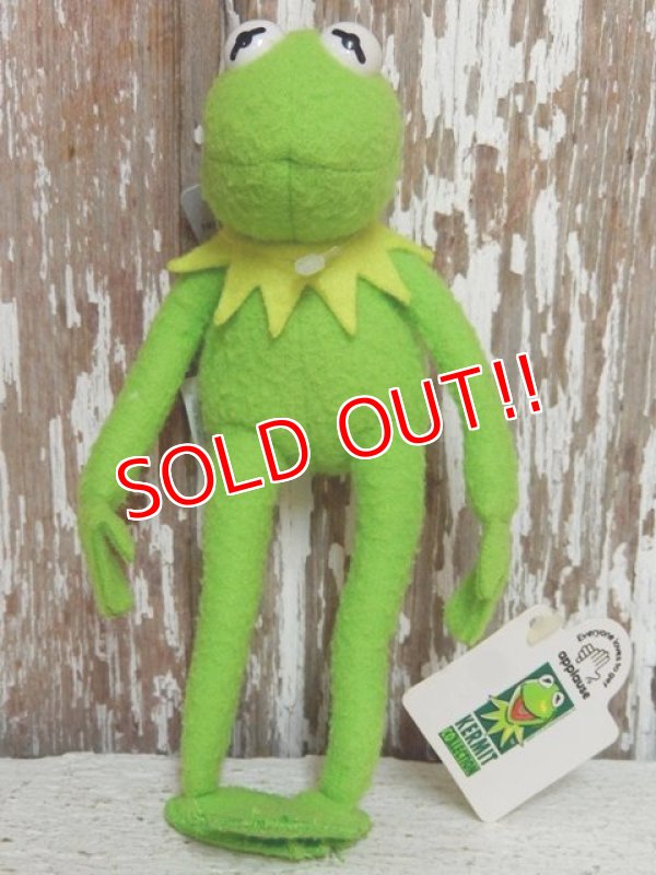 画像1: ct-140805-14 Kermit / Applause 90's Bendable Plush doll