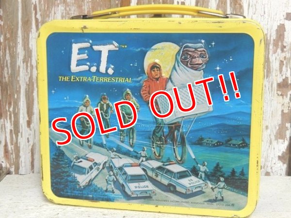 画像2: ct-140804-06 E.T. / Aladdin 80's Metal Lunchbox