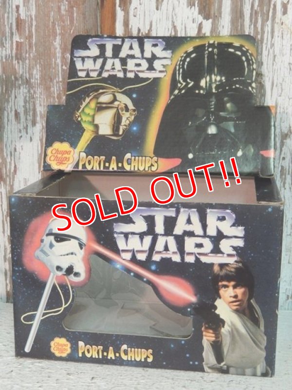 画像1: ct-140805-27 STAR WARS / Chupa Chups 90's Port-A-Chups Box