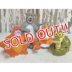 画像: ct-140805-47 Jungle Book / McDonald's 1993 Meal Toy set of 4