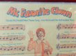 画像1: ct-140701-11 McDonald's / 1974 Mc Favorite Clown Music Score