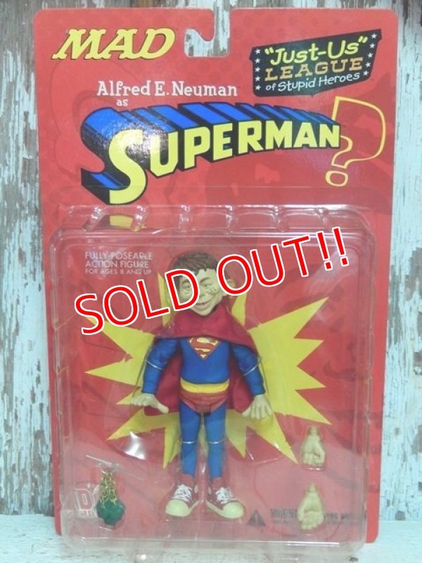 画像1: ct-140805-09 MAD MAGAZINE / Alfred E. Neuman as Superman? figure