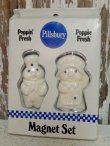 画像1: ct-140820-17 Pillsbury / Poppin Fresh & Poppie Fresh 80's Magnet