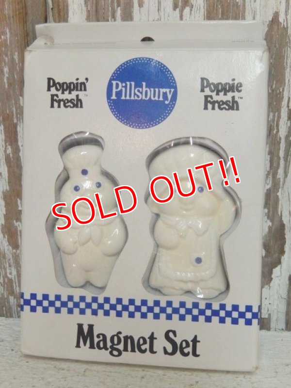 画像1: ct-140820-17 Pillsbury / Poppin Fresh & Poppie Fresh 80's Magnet