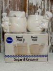 画像1: ct-140820-20 Pillsbury / Poppin Fresh & Poppie Fresh 80's Sugar & Creamer