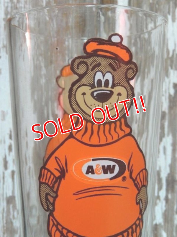 画像2: gs-140826-01 A&W / 80's Great Root Bear glass