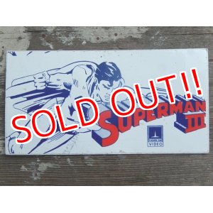 画像: ad-140806-01 Superman 3 / Vintage Sticker