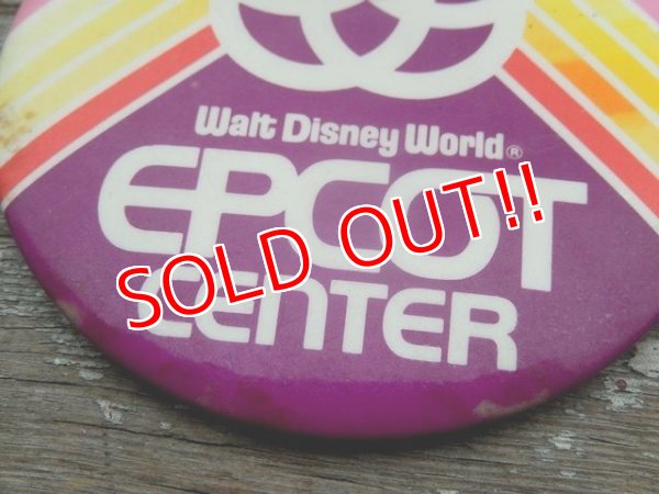 画像3: pb-130909-01 Walt Disney World / Epcot Center 80's Pinback