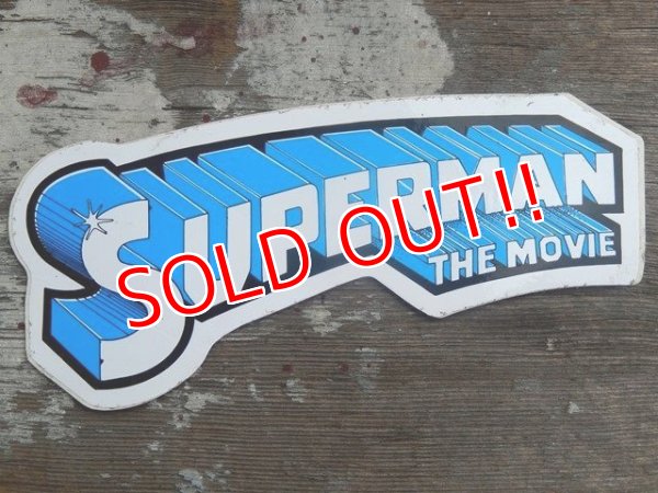 画像1: ad-140806-01 Superman The Movie / Vintage Sticker