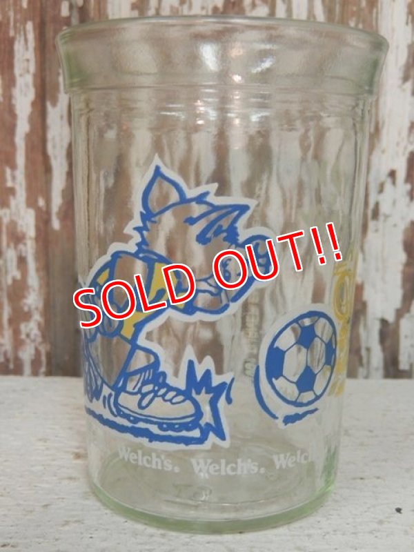 画像1: gs-140303-07 Tom & Jerry / Welch's 1991 Glass "Soccer"