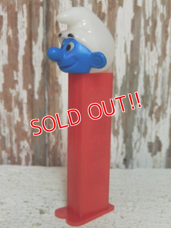 画像3: pz-130917-04 Smurf / 90's PEZ Dispenser (Red stem)