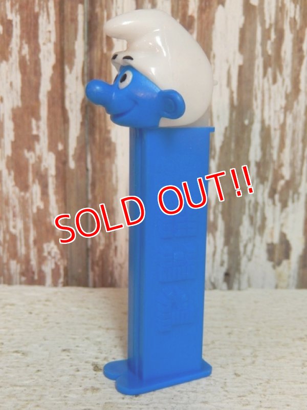 画像3: pz-130917-04 Smurf / 90's PEZ Dispenser (Blue stem)