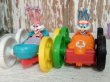 画像2: ct-130813-13 Tiny Toon Adventure / McDonald's 1991 Flip Cars Meal toy set