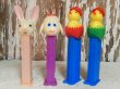 画像1: pz-130917-04 Easter / Early 90's PEZ Dispenser set of 4