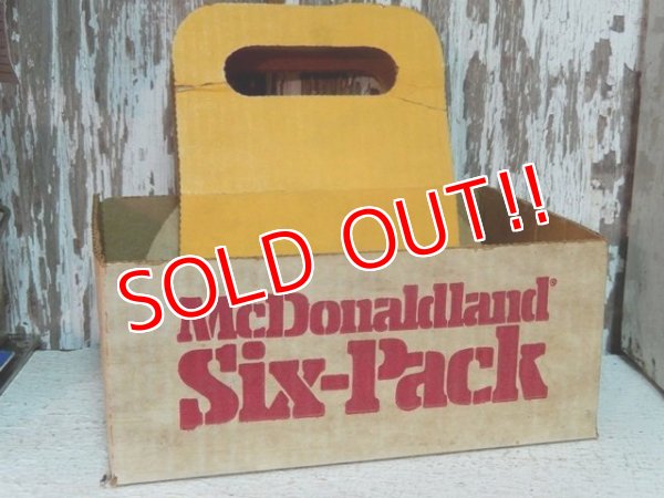 画像1: dp-140909-06 McDonald's / 70's Paper Glass Carrier (A)