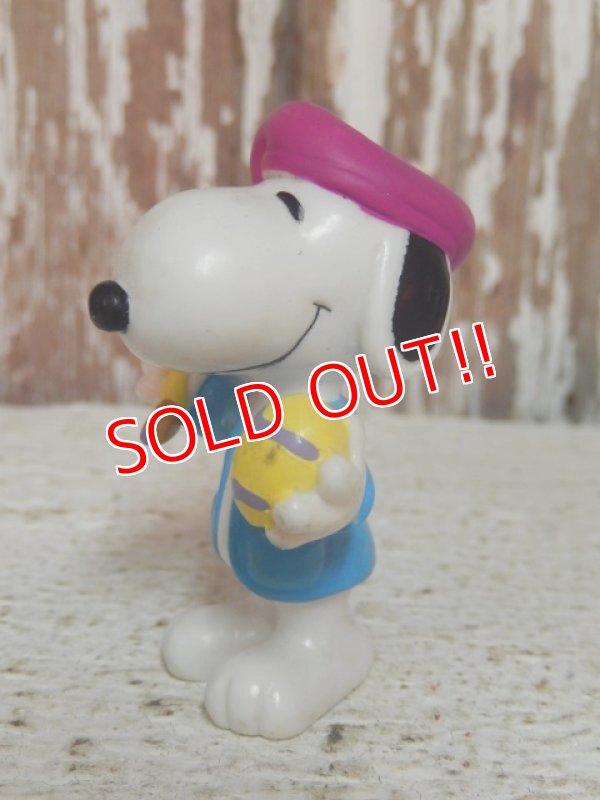 画像2: ct-140909-21 Snoopy / Whitman's 1998 PVC "Egg Painter (Yellow Egg)"