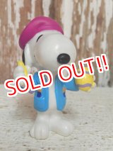 画像: ct-140909-21 Snoopy / Whitman's 1998 PVC "Egg Painter (Yellow Egg)"