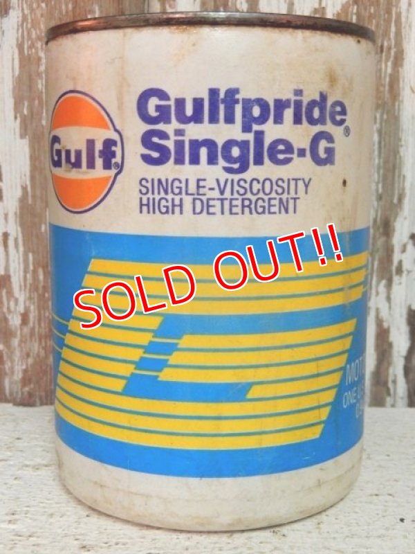 画像1: dp-140909-02 Gulf / Gulfpride Single-G Can