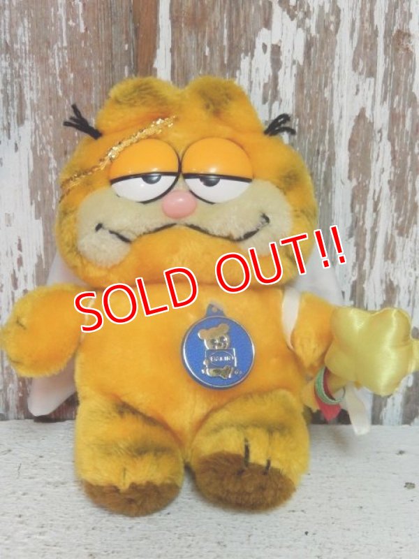 画像1: ct-140909-25 Garfield / R.DAKIN 80's Plush Doll "Angel"