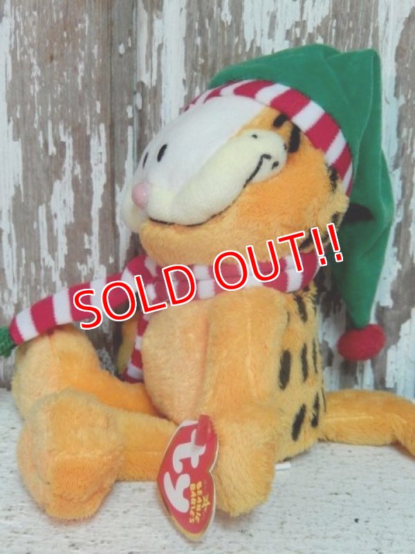 画像3: ct-140909-25 Garfield / Ty Beanie Babies 2006 Plush Doll "Christmas"