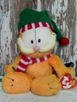 画像1: ct-140909-25 Garfield / Ty Beanie Babies 2006 Plush Doll "Christmas"