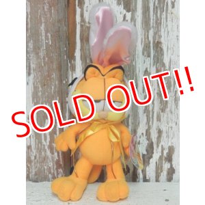 画像: ct-140909-25 Garfield / 90's Plush Doll "Easter Bunny"