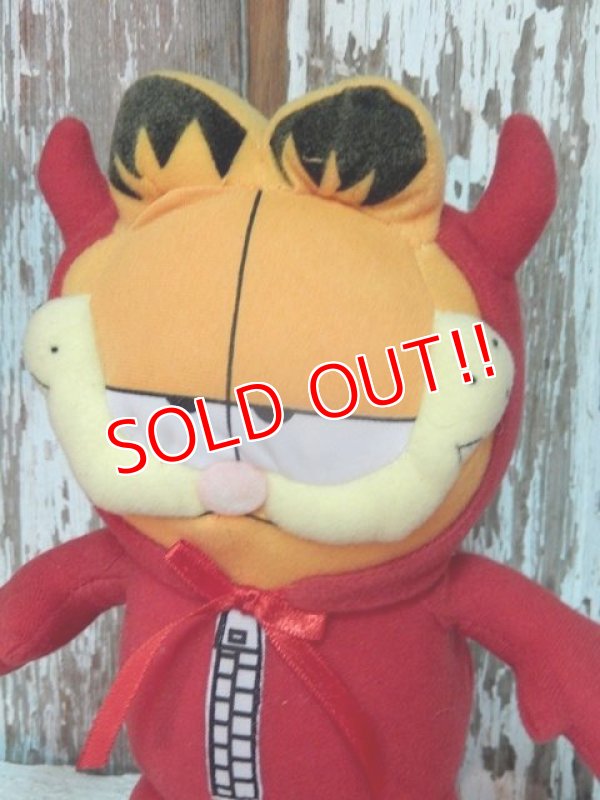 画像2: ct-140909-25 Garfield / 90's Plush Doll "Red Devil"