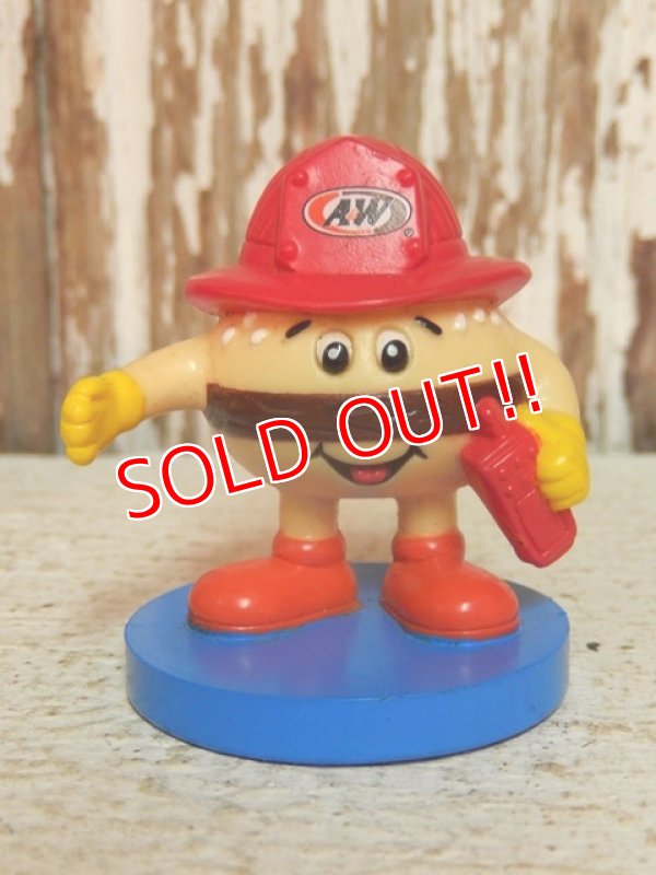 画像1: ct-140916-29 A&W / 2004 PVC "Firefighter Hamburger"