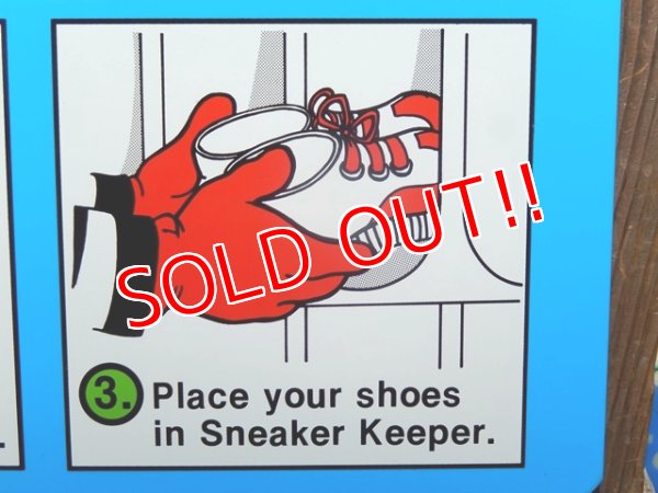 画像5: ct-141001-20 McDonald's / 1989 Sneaker Keeper Sign