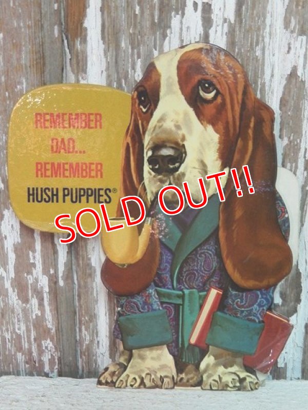 画像1: ct-141001-24 Hush Puppies / 70's Cardboard sign "Remember Dad... Remember"