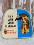 画像1: ct-141001-22 Hush Puppies / 70's Cardboard sign "Rain and Stain Resistant"