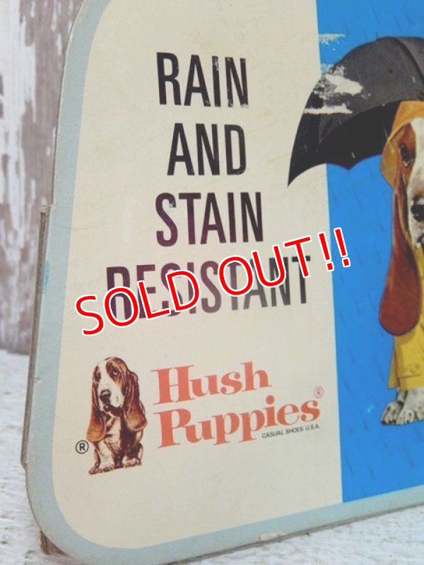 画像3: ct-141001-22 Hush Puppies / 70's Cardboard sign "Rain and Stain Resistant"