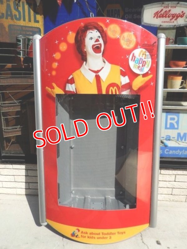 画像1: dp-141001-05 McDonald's / 2000's Happy Meal Display Case