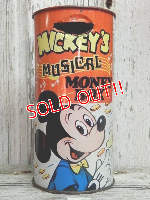 画像1: ct-141014-15 Disney / Combex 60's-70's Mickey's Musical Money Box