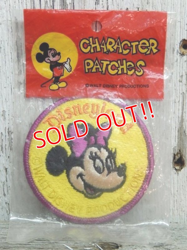 画像1: ct-141014-17 Minnie Mouse / 70's Patch