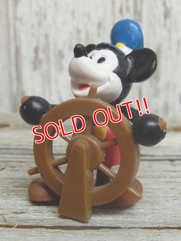 画像1: ct-141014-25 Mickey Mouse / Applause PVC "Steamboat Willie”