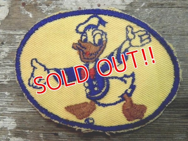 画像1: ct-141101-01 Donald Duck / Bond Bread 40's Patch (Yellow)