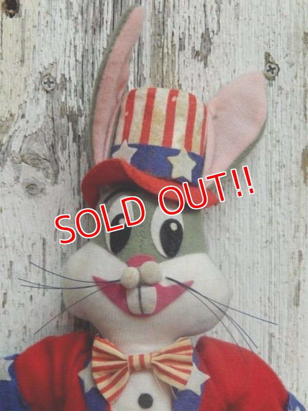 画像2: ct-141014-07 Bugs Bunny / DAKIN 70's Plush doll "Uncle Sam"