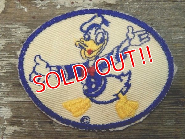 画像1: ct-141101-03 Donald Duck / Bond Bread 40's Patch (White)