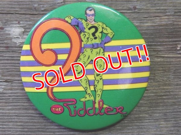 画像1: pb-141007-01 Riddler / 1989 Pinback (20)