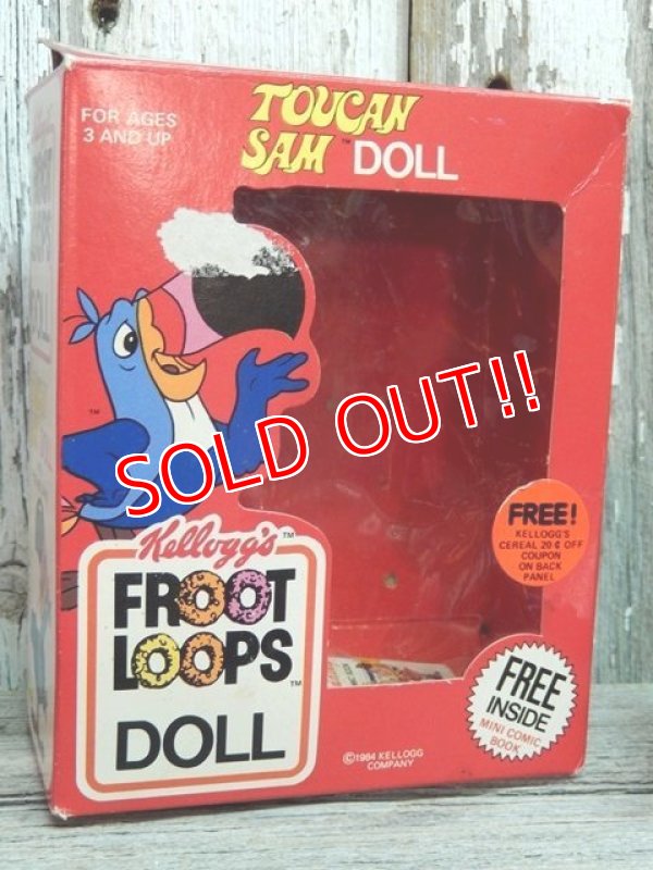 画像5: ct-141021-06 Kellogg's / 1984 Toucan Sam soft vinyl doll