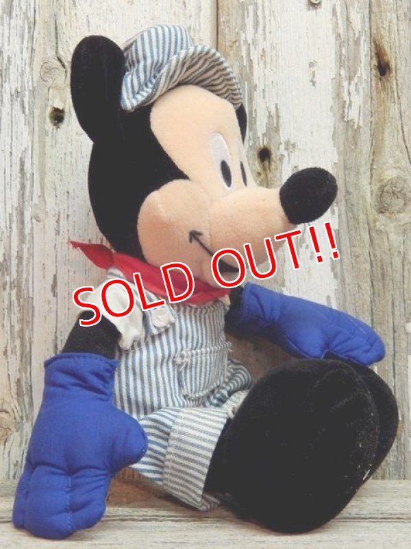 画像3: ct-141014-37 Mickey Mouse / 2000's Plush doll "Overall"