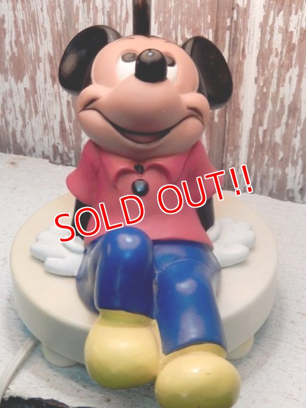 画像2: ct-141028-01 Mickey Mouse / Dolly Toy 70's Nursery Lamp