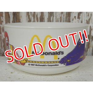 画像: ct-140211-51 McDonald's / 80's Plastic Bowl