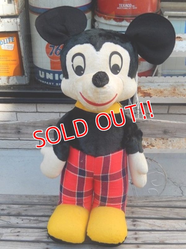 画像1: ct-141108-05 Mickey Mouse / Gund 60's Plush Doll