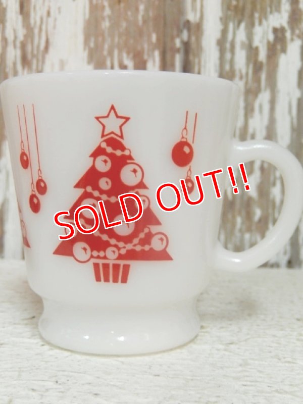 画像2: dp-141101-23 Hazel Atlas / 60's-70's Christmas Tree Mug