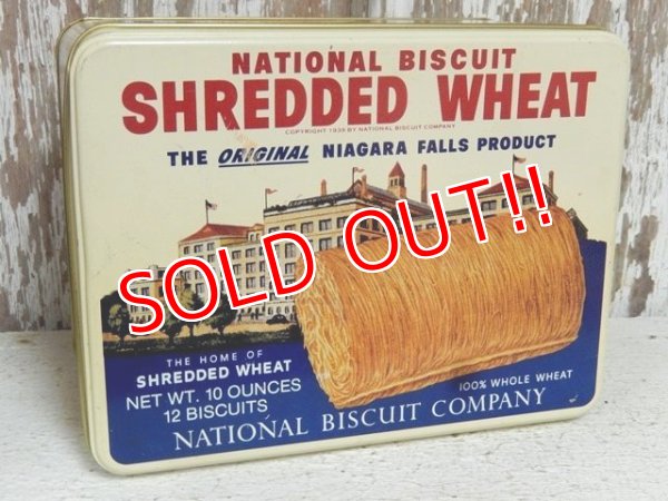 画像2: dp-141111-07 Nabisco / 1987 Shredded Wheat Tin can