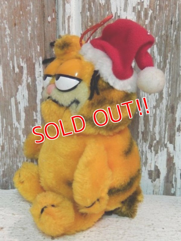 画像3: ct-140909-25 Garfield / Dakin 80's Plush Doll "Santa"