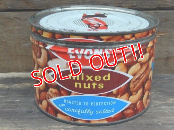画像1: dp-141201-05 EVON'S / Vintage Mixed Nut Tin Can
